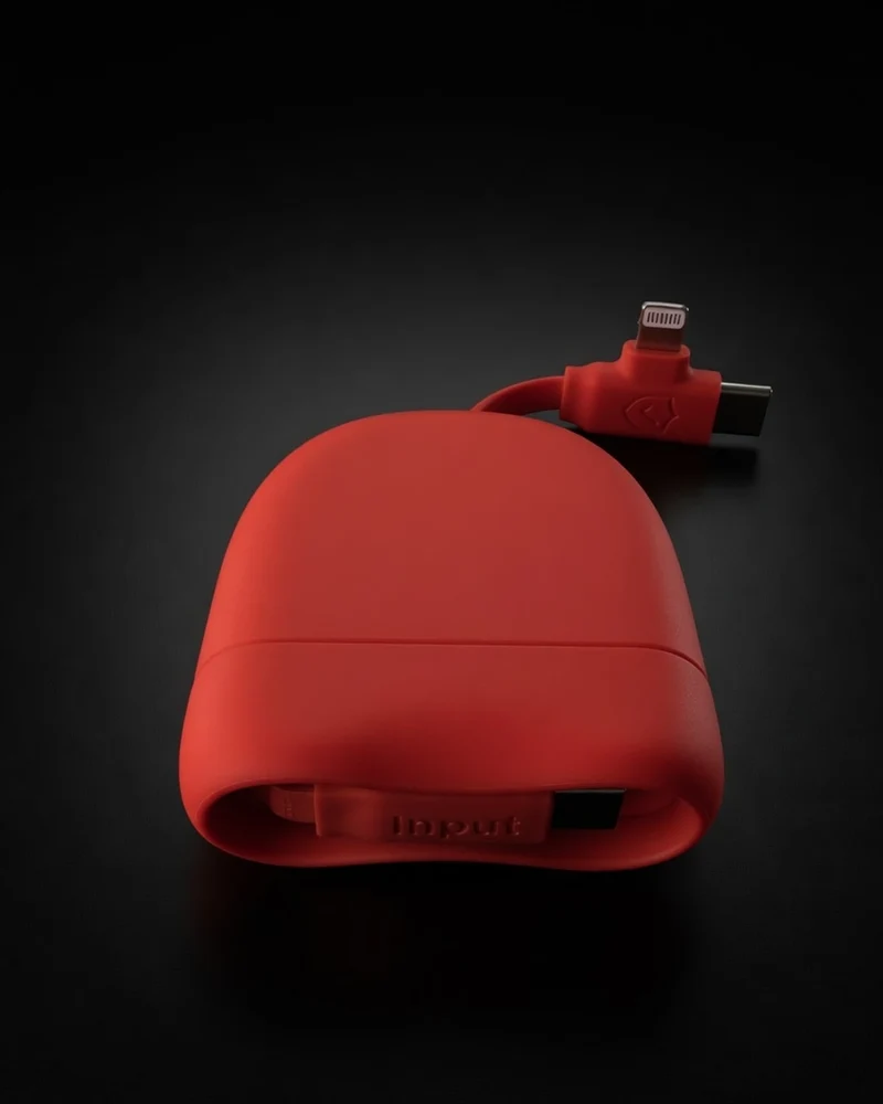 Cable de carga retráctil 60W 1m para personalizar