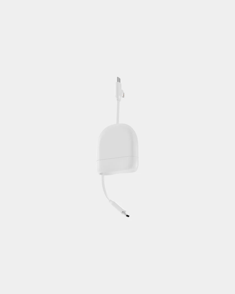 Cable de carga retráctil 60W 1m para personalizar