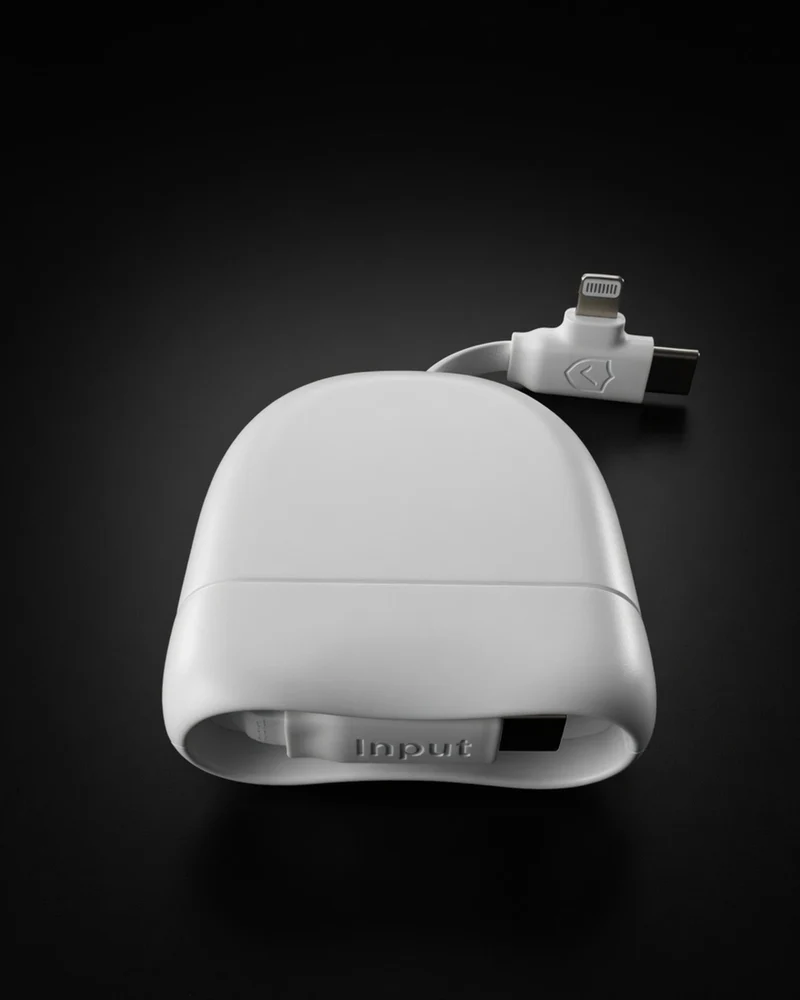 Cable de carga retráctil 60W 1m para personalizar