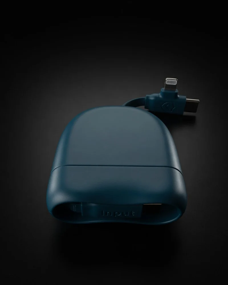 Cable de carga retráctil 60W 1m para personalizar