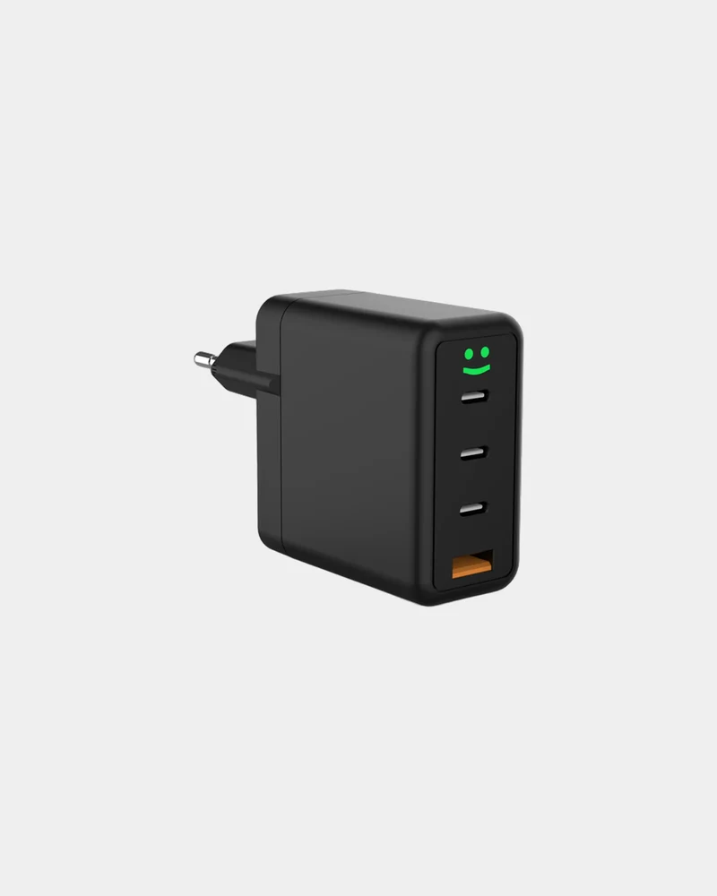 Adaptador cargador doble USB C y USB A para personalizar