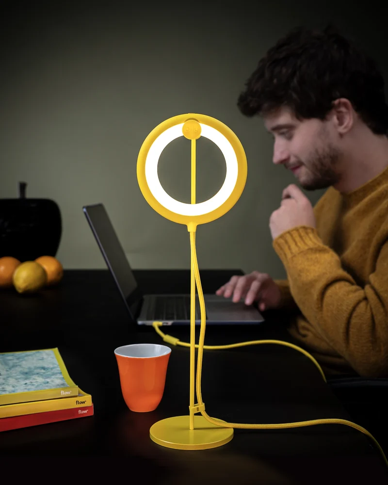 Lámpara recargable LED 10 cm Bily Bird para personalizar