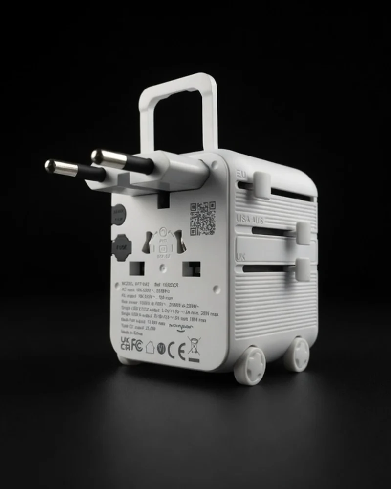 Adaptador universal Luggie carga rápida para personalizar