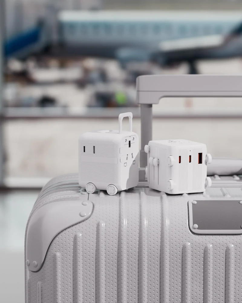 Adaptador universal Luggie carga rápida para personalizar