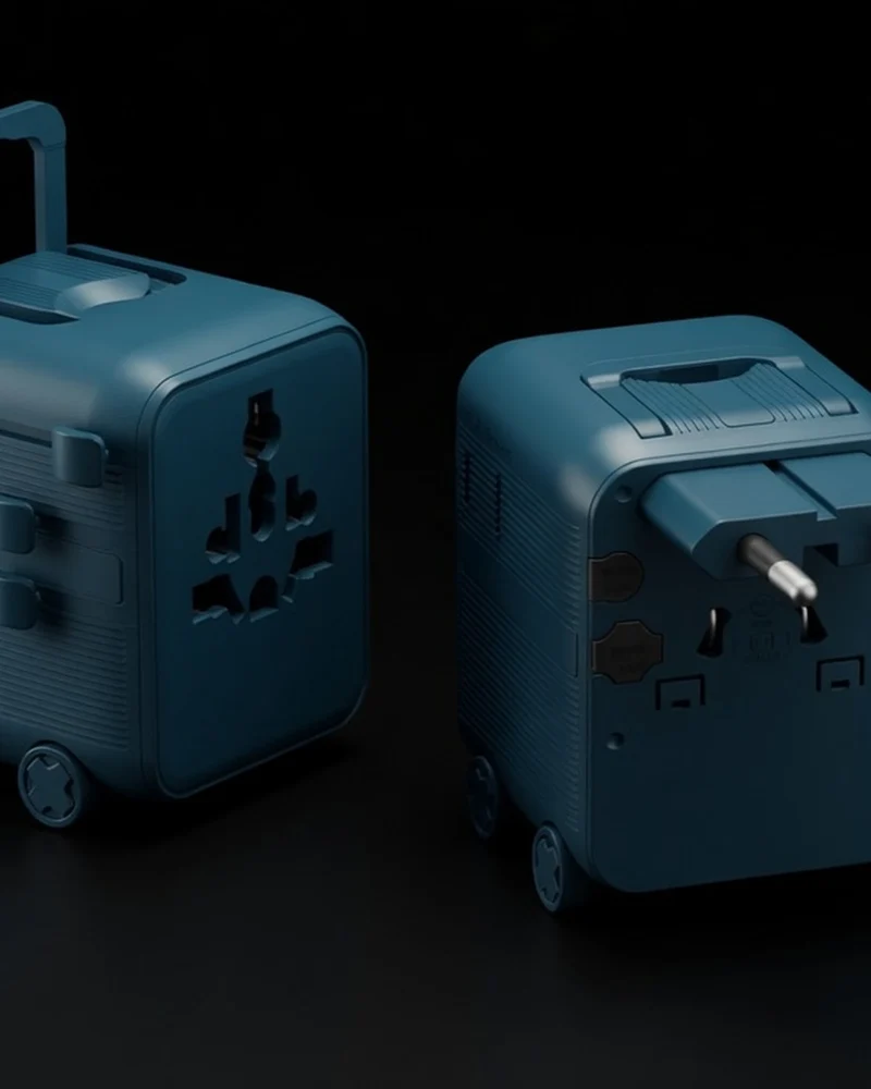 Adaptador universal Luggie carga rápida para personalizar