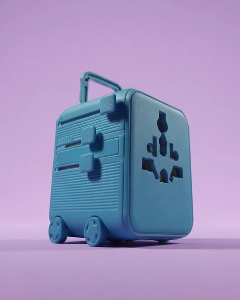 Adaptador universal Luggie carga rápida para personalizar