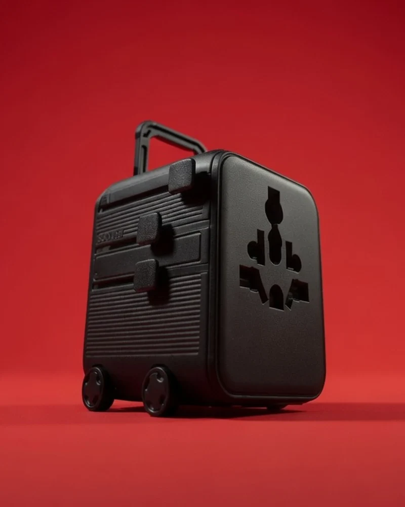 Adaptador universal Luggie carga rápida para personalizar