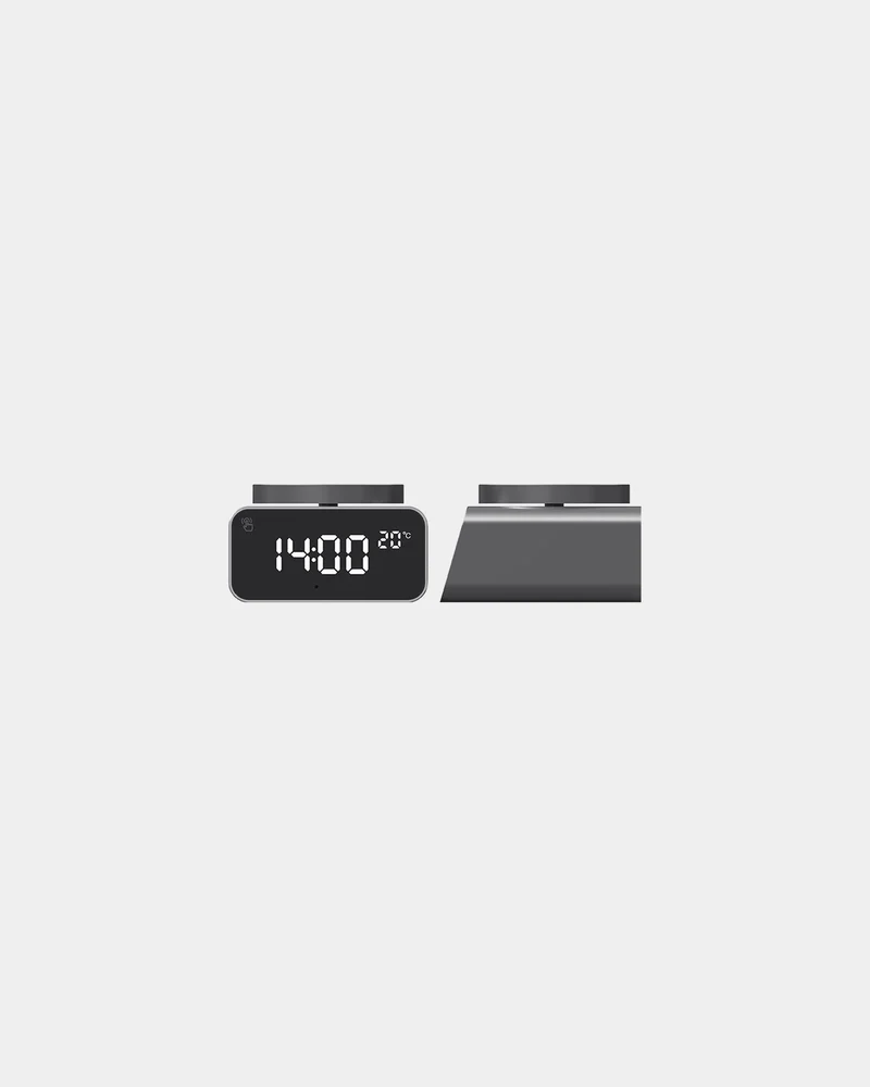 Reloj despertador aluminio reciclado para personalizar