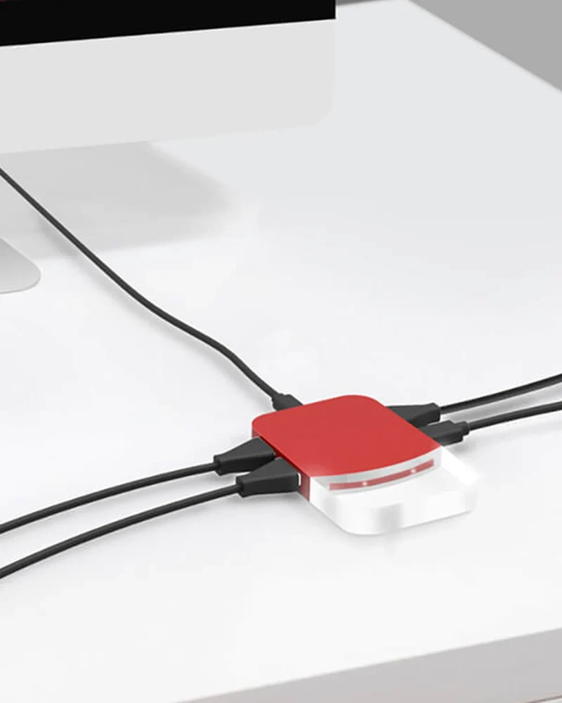 Hub de carga USB y USB-C Mini Ilo para personalizar
