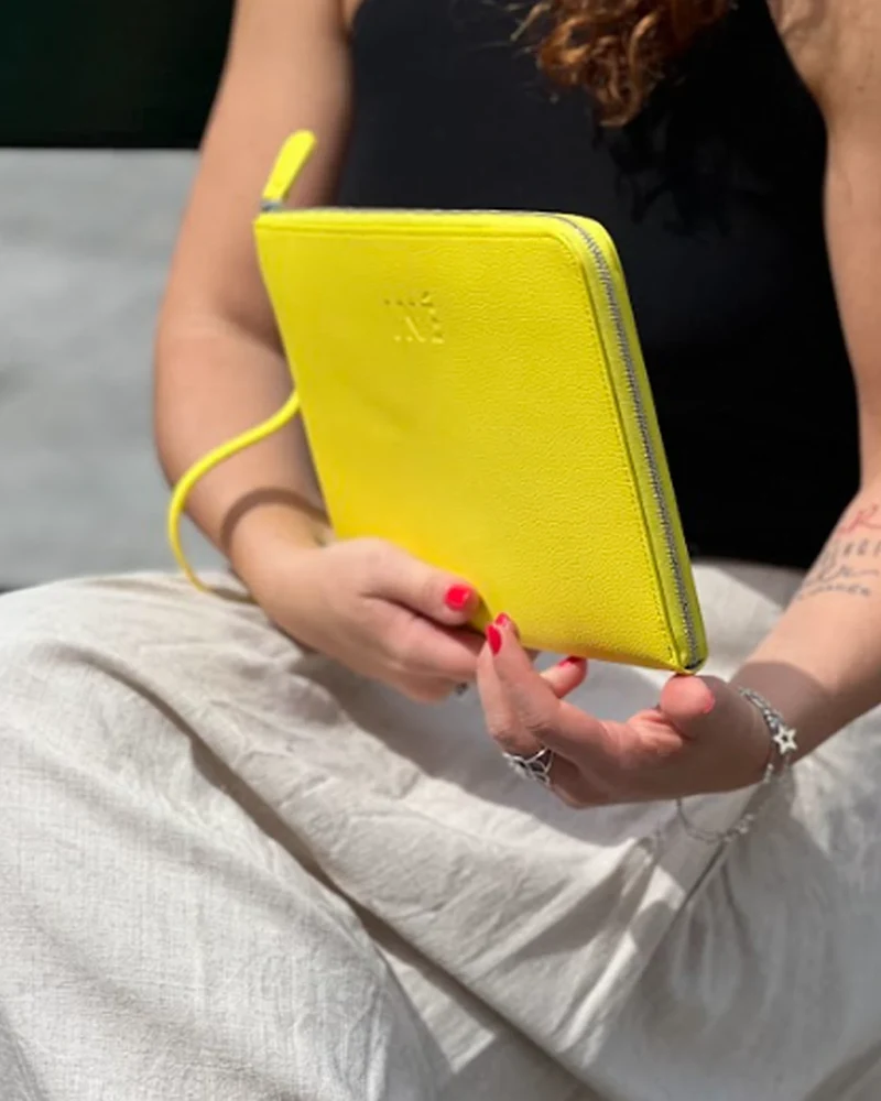 Funda para portátil cuero reciclado 14/15" para personalizar