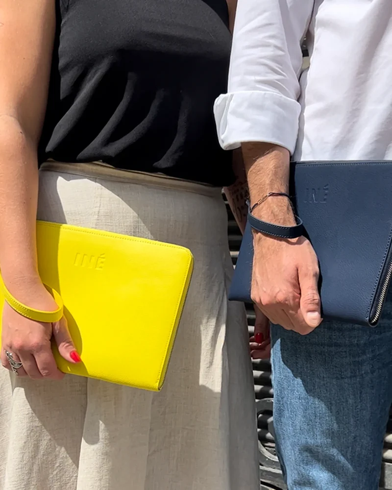 Funda para portátil cuero reciclado 14/15" para personalizar