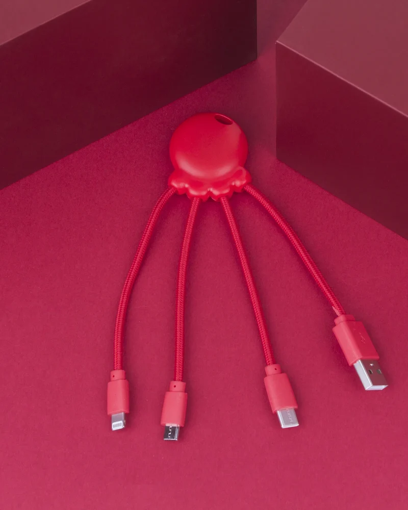 Multicable reciclado Octopus para personalizar