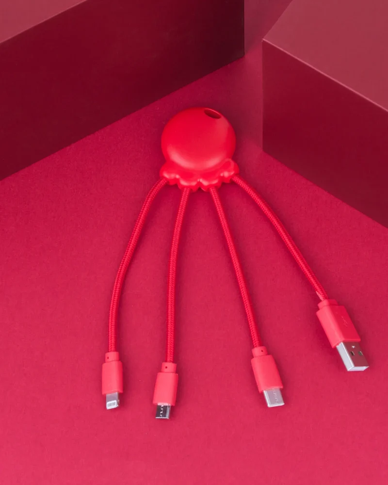 Multicable reciclado Octopus para personalizar