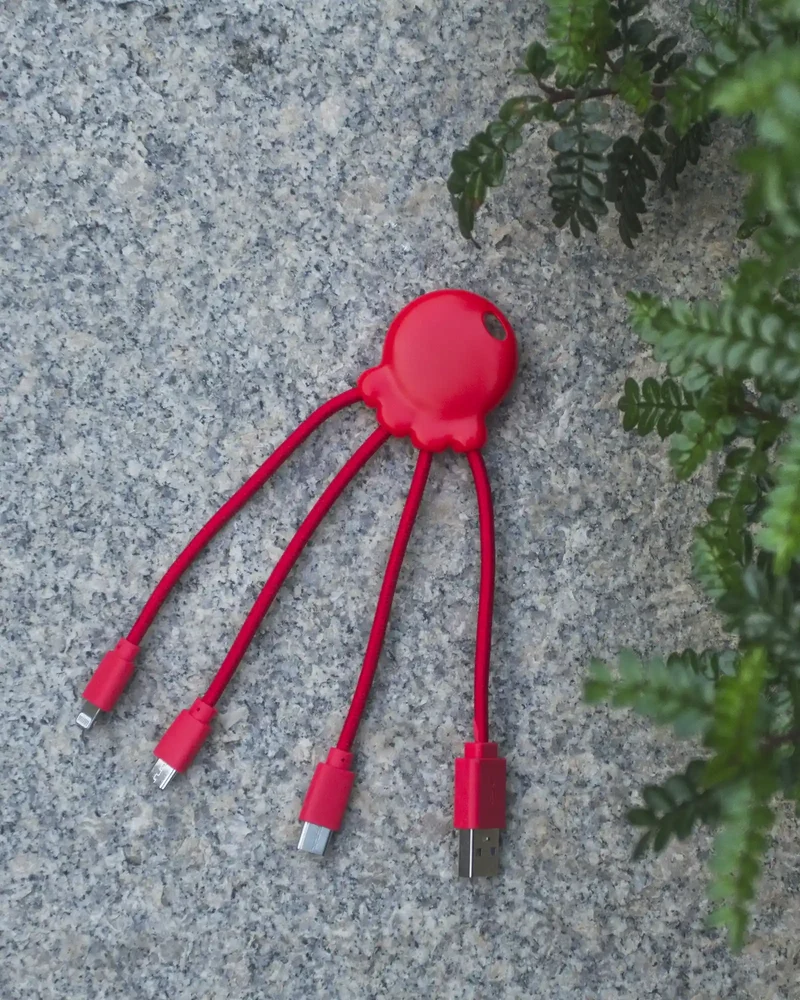 Multicable reciclado Octopus para personalizar