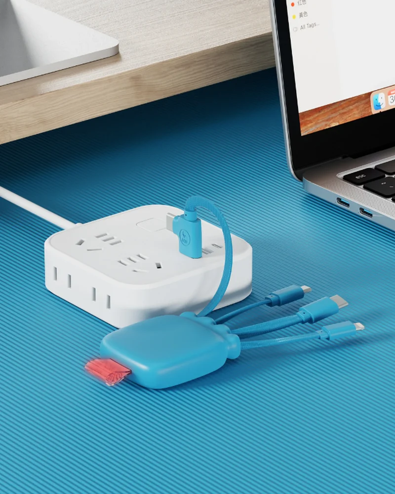 Power bank multicable RPET Gamma 2 para personalizar