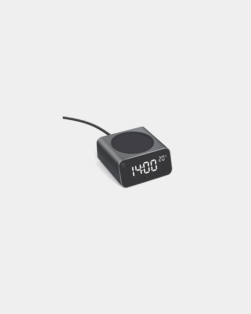 Cargador inalámbrico reloj reciclado GRS para personalizar
