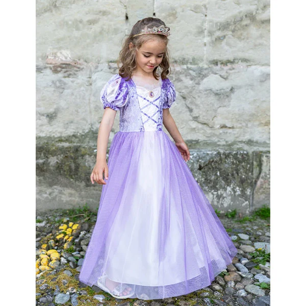 Disfraz Vestido Princesa Rapunzel 3-4 Años Great Pretenders