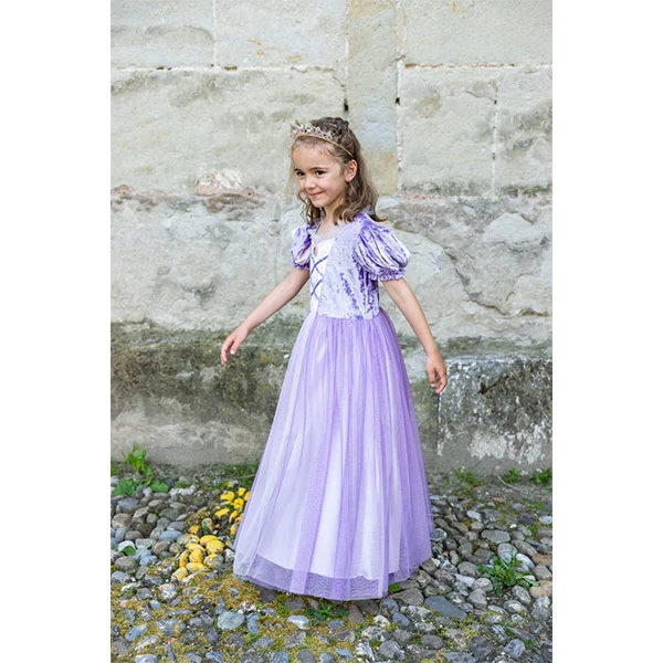 Disfraz Vestido Princesa Rapunzel 3-4 Años Great Pretenders