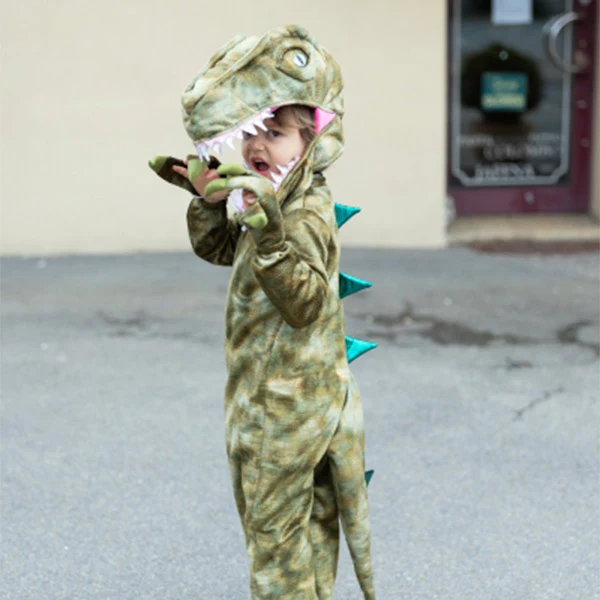 Disfraz Dino Raptor 4-6 Años Great Pretenders