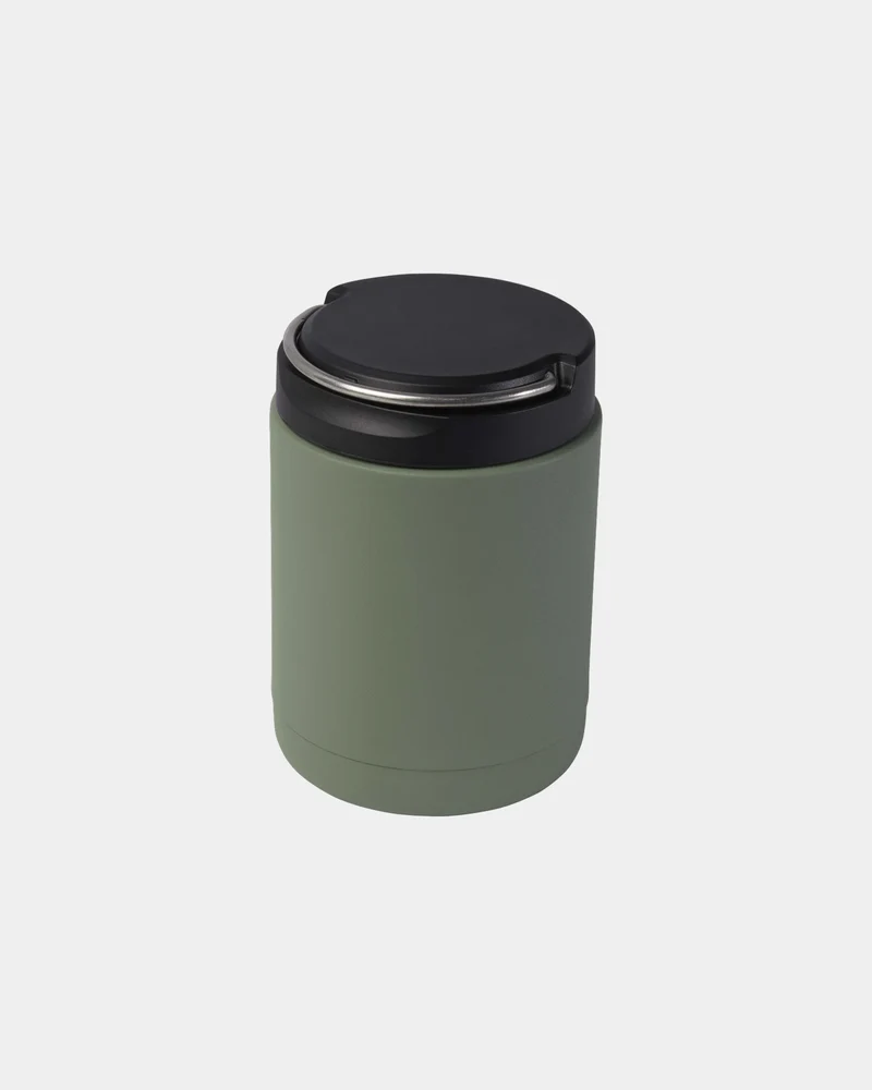 Fiambrera reciclada acero 500ml Doveron para personalizar