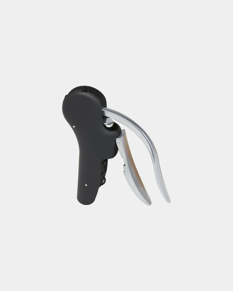 Sacacorchos acero inoxidable estuche bambú para personalizar