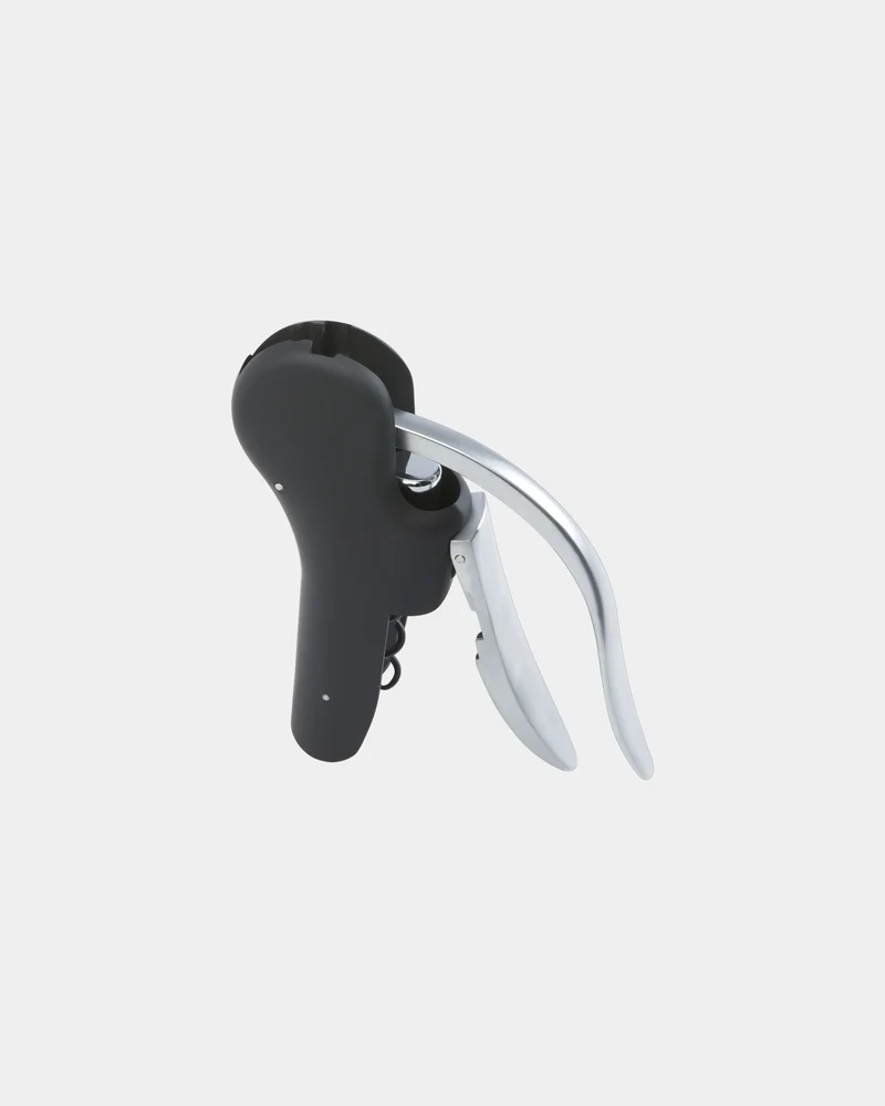Sacacorchos acero inoxidable estuche bambú para personalizar