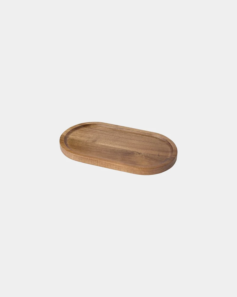 Bandeja de acacia FSC 24x13,5 cm para personalizar