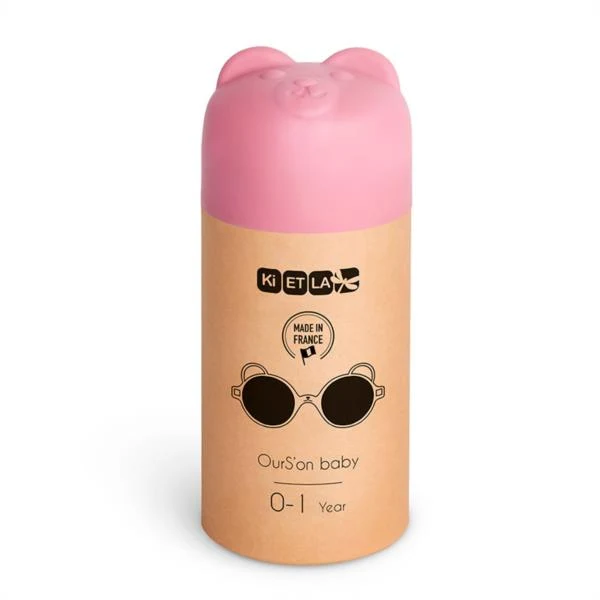 Gafas De Sol Ourson Light Pink Ki Et La - de 0 a 4 años