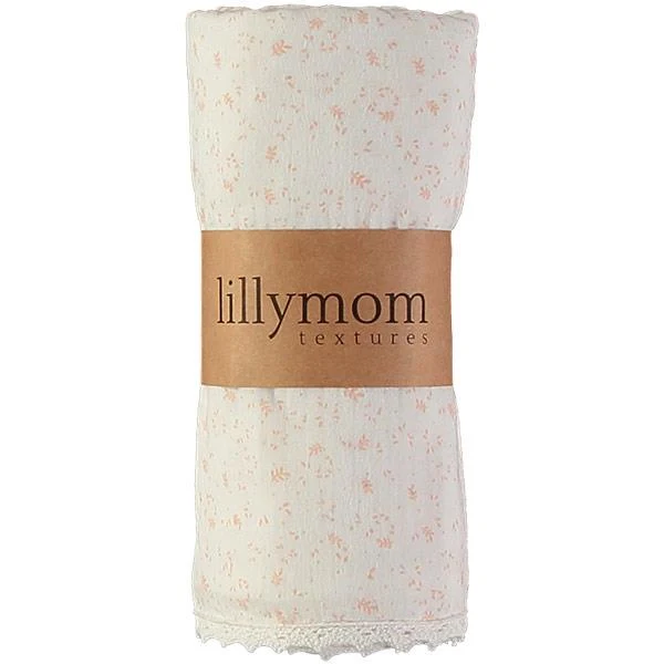 Muselina Lillymom Algodón Orgánico Plaid Paris Nude XXL