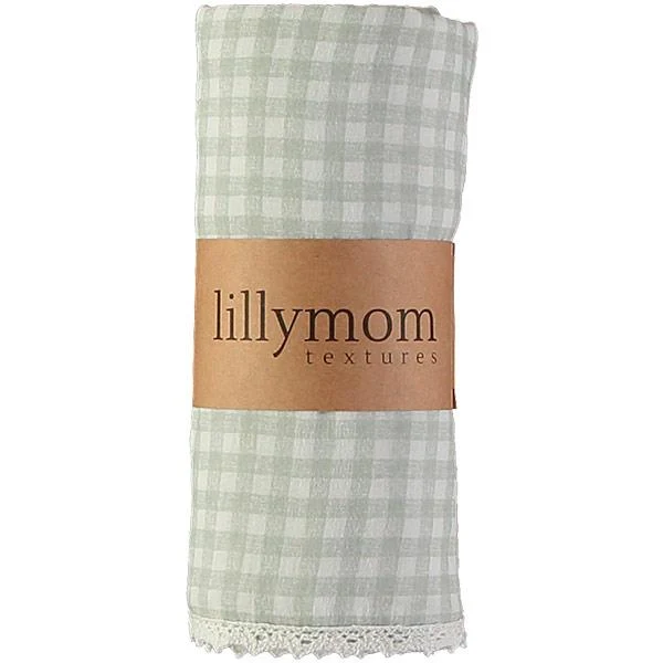Muselina Lillymom Algodón Orgánico Plaid Toscana Forest XXL