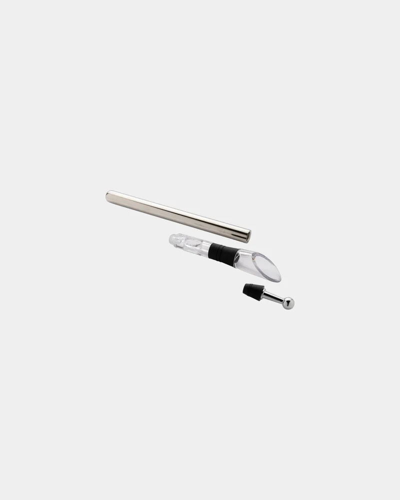 Vertedor aireador de vino acero inoxidable para personalizar