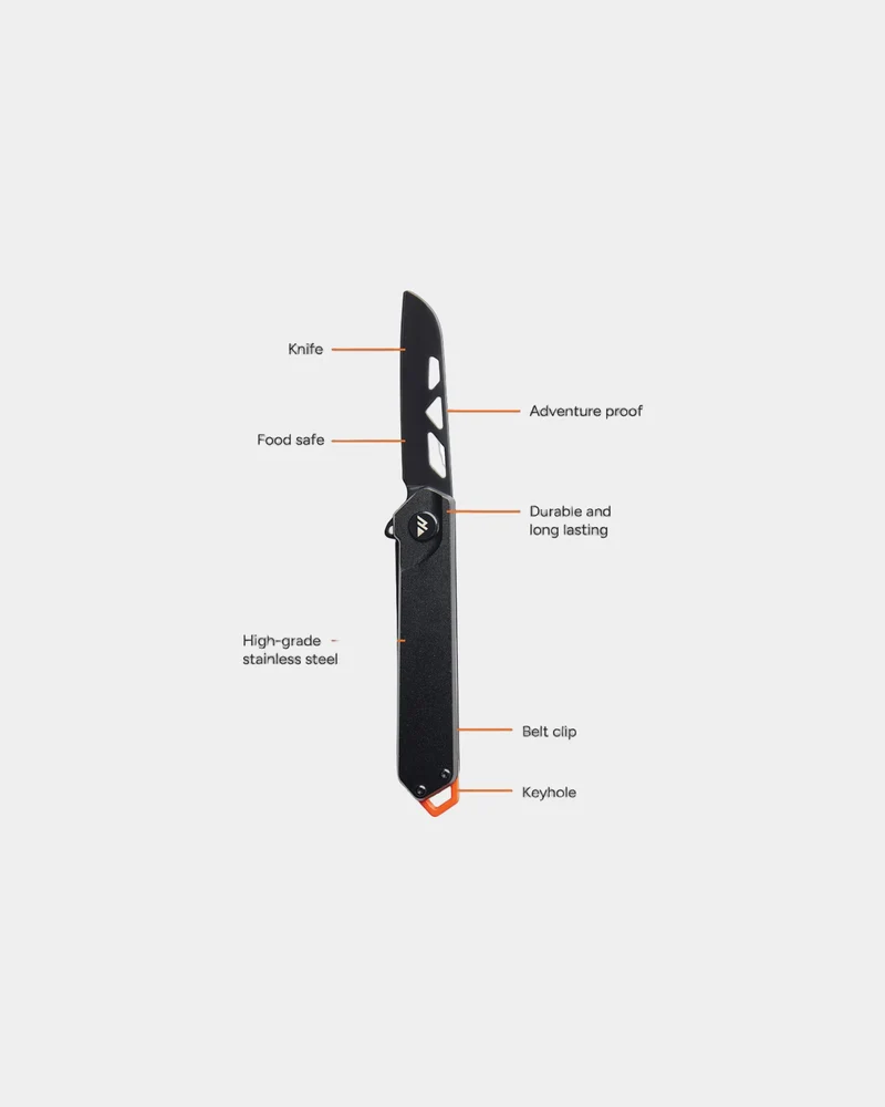Cuchillo plegable acero inoxidable para personalizar