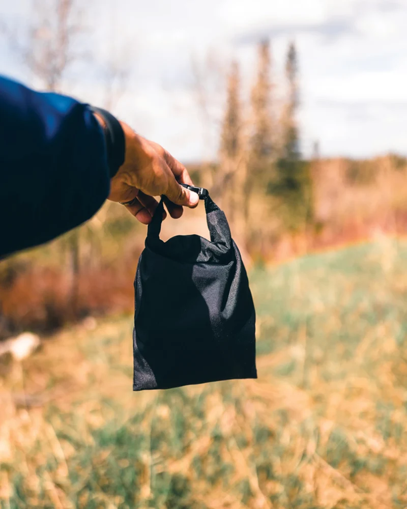 Bolsa portaalimentos plegable rPET 4L para personalizar