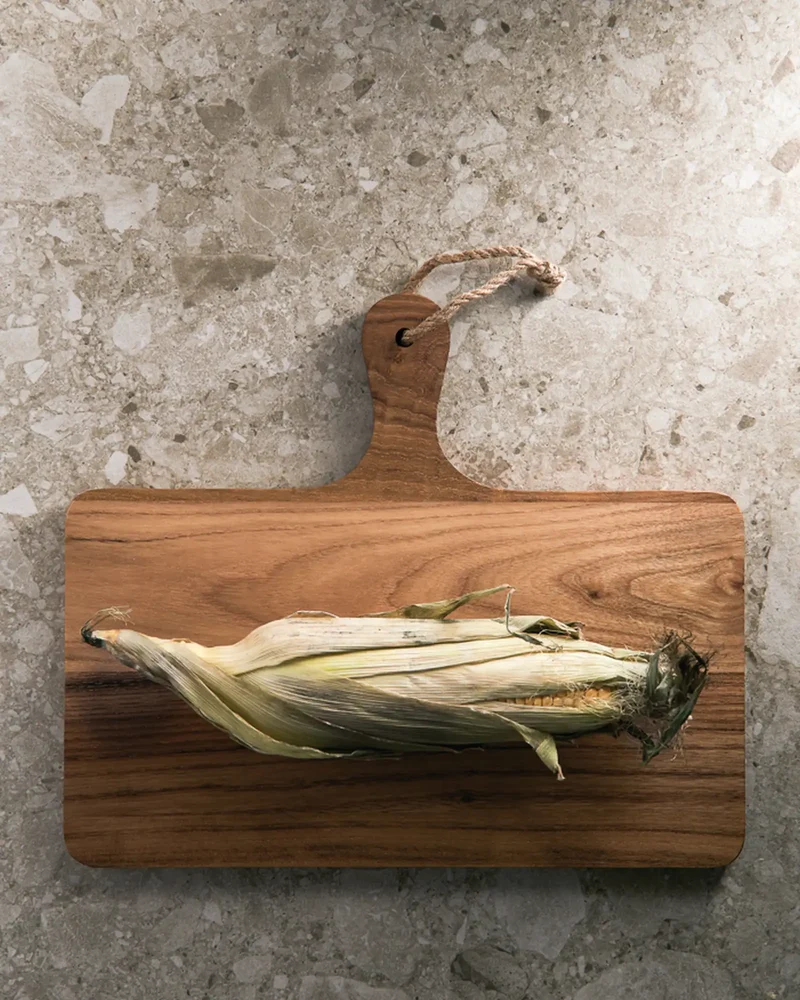 Tabla de servir teca FSC Vinga Buscot para personalizar