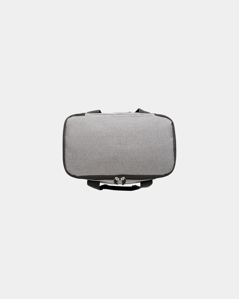 Bolsa térmica poliéster 14,5L gris para personalizar