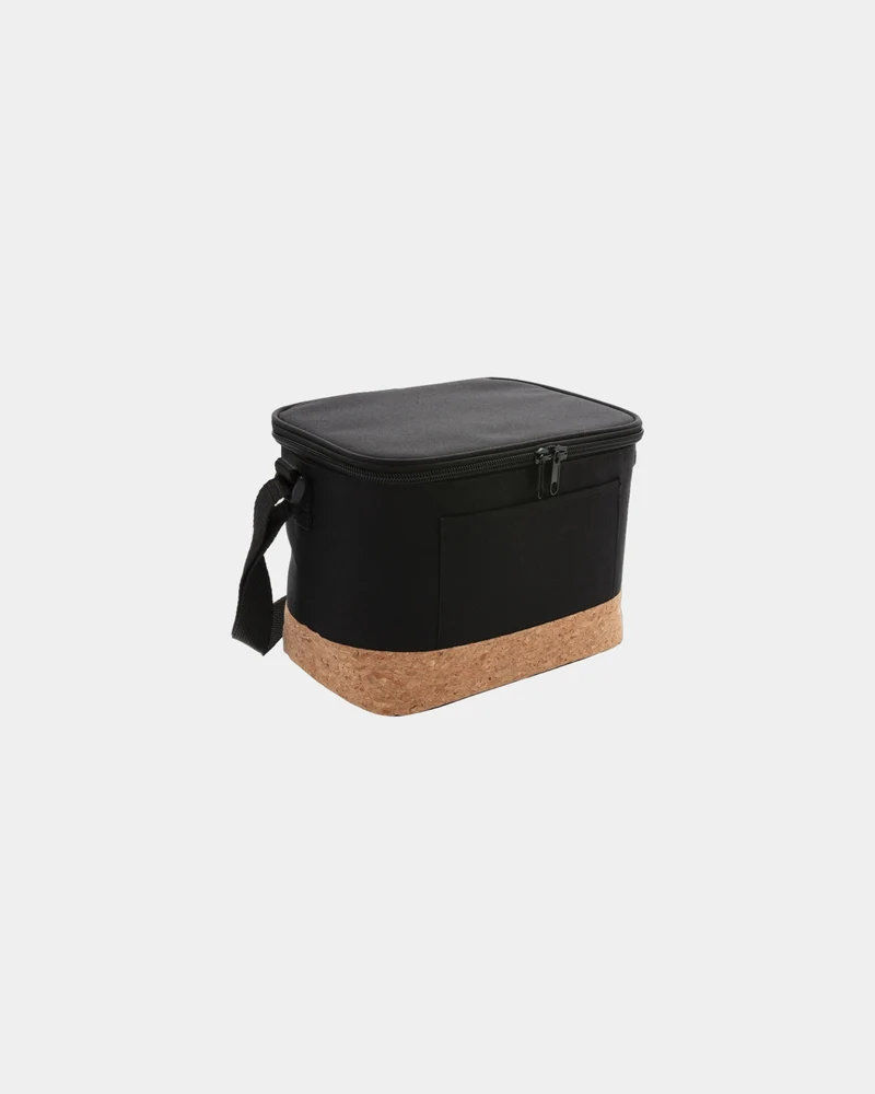 Bolsa térmica de poliéster con corcho para personalizar