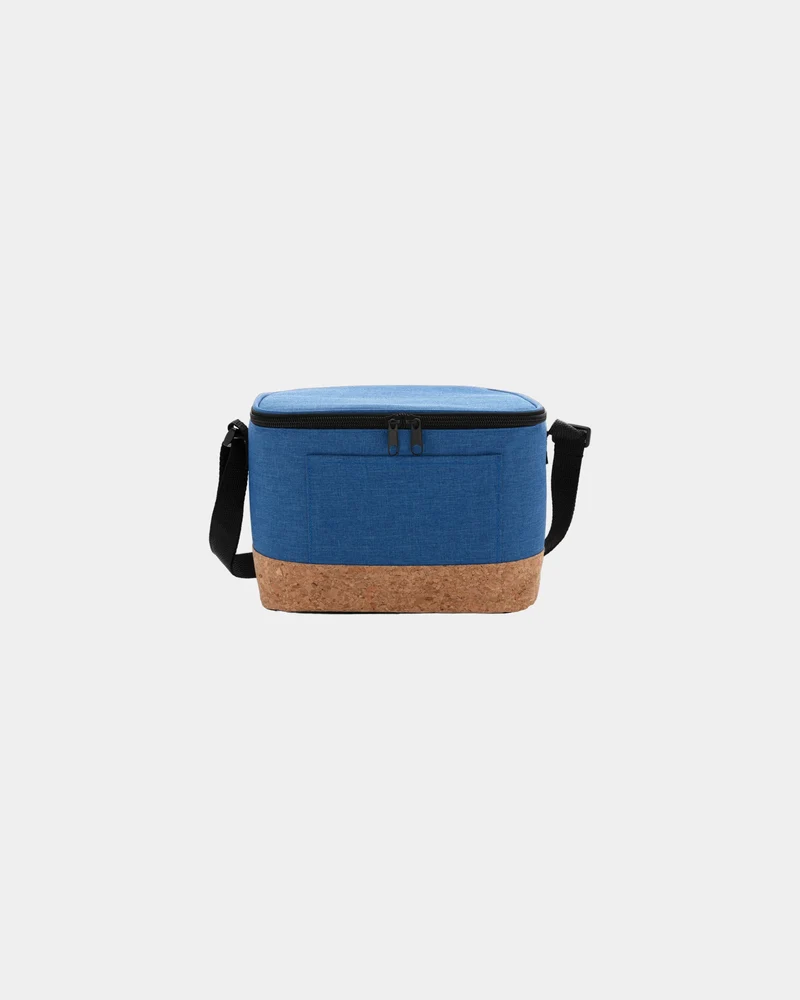 Bolsa térmica de poliéster con corcho para personalizar
