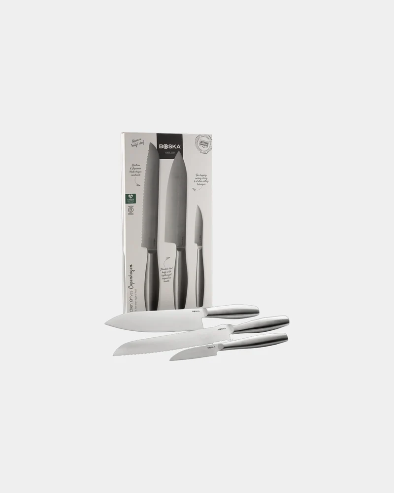 Set de cuchillos acero Boska Copenhagen para personalizar