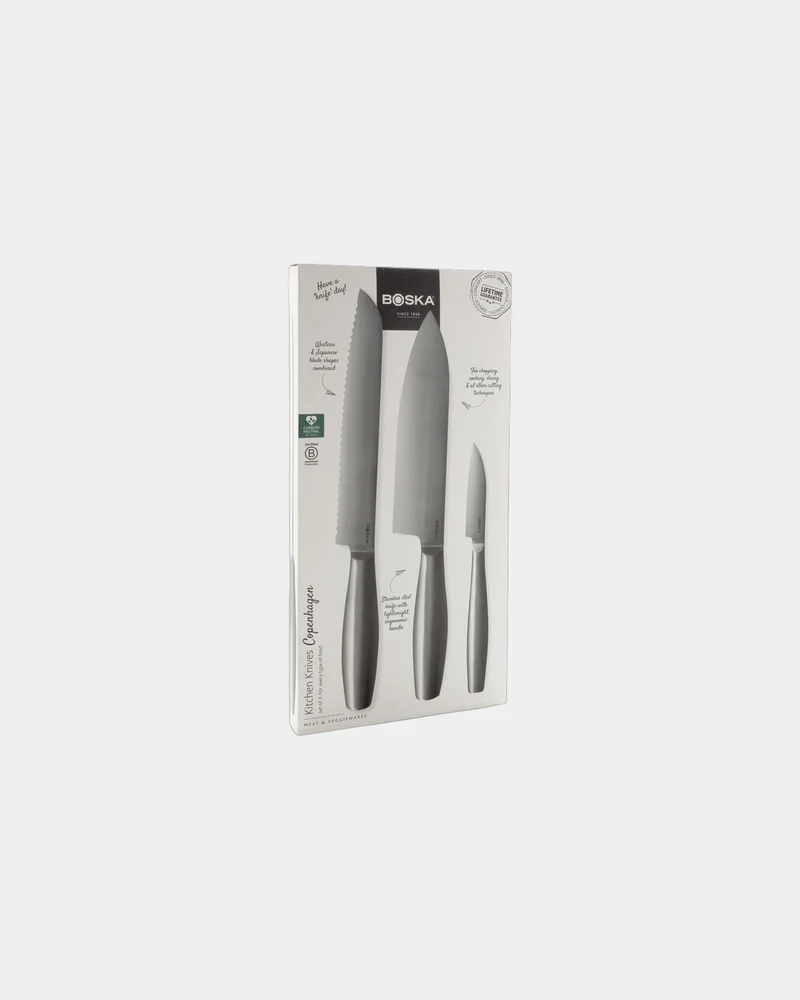 Set de cuchillos acero Boska Copenhagen para personalizar