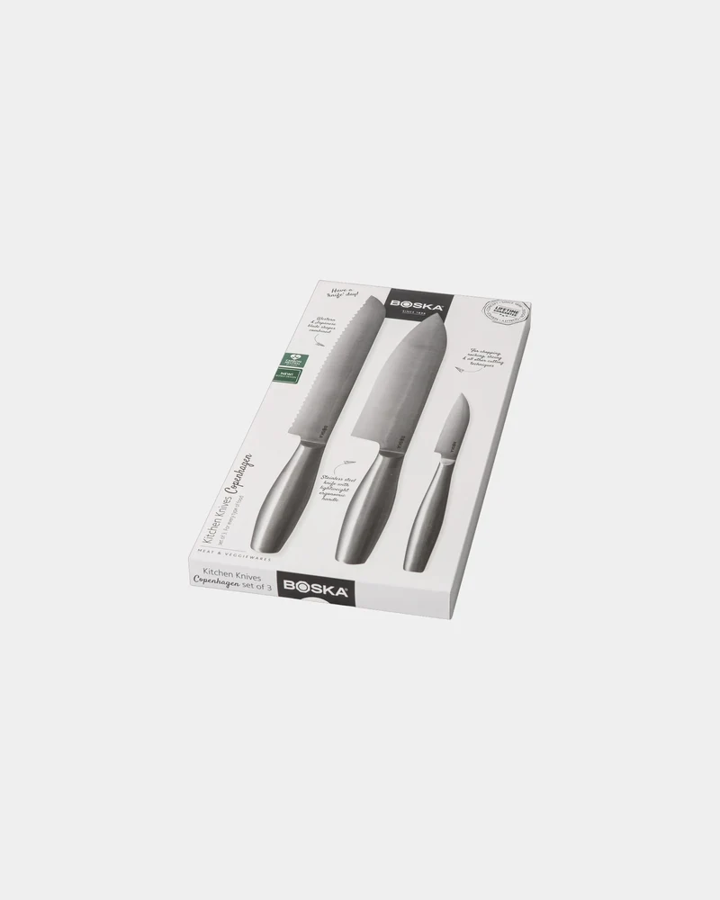 Set de cuchillos acero Boska Copenhagen para personalizar