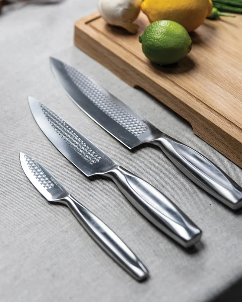 Set de 3 cuchillos de cocina Boska Monaco+ para personalizar