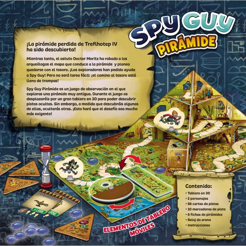 Spy Guy Pirámide - Juego de Mesa