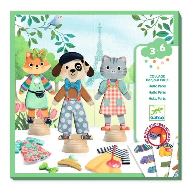 Collage: Hola paris - Djeco
