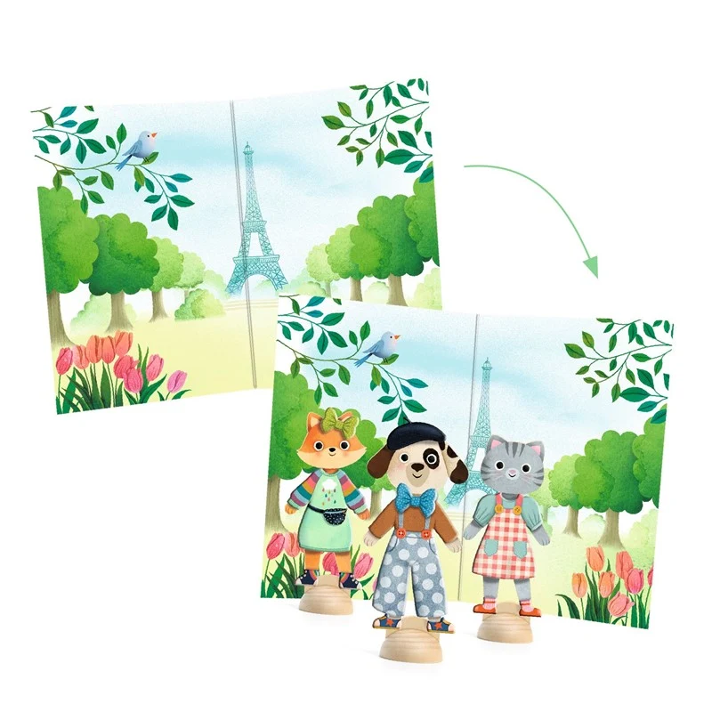 Collage: Hola paris - Djeco