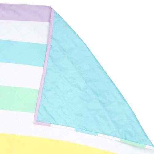 Manta Picnic Rainbow Pastel L