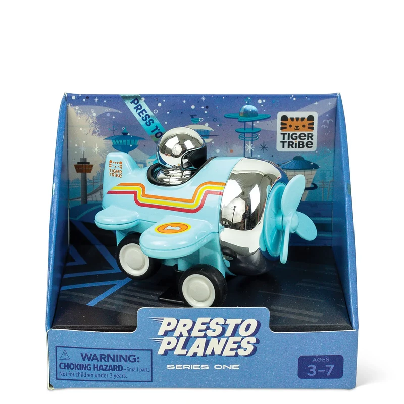 Aviones de Carreras Retro Miniatura - Tiger Tribe