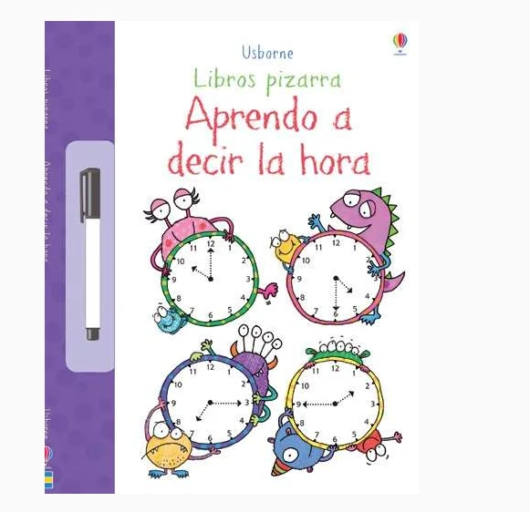 Libro pizarra - Aprendo a decir la hora