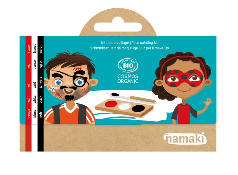 Kit maquillaje Pirata y Mariquita - Namaki