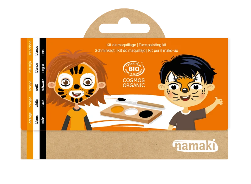 Kit maquillaje Tigre y Zorro - Namaki