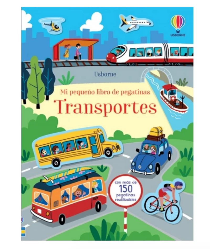 Mi pequeño libro de pegatinas - Transportes